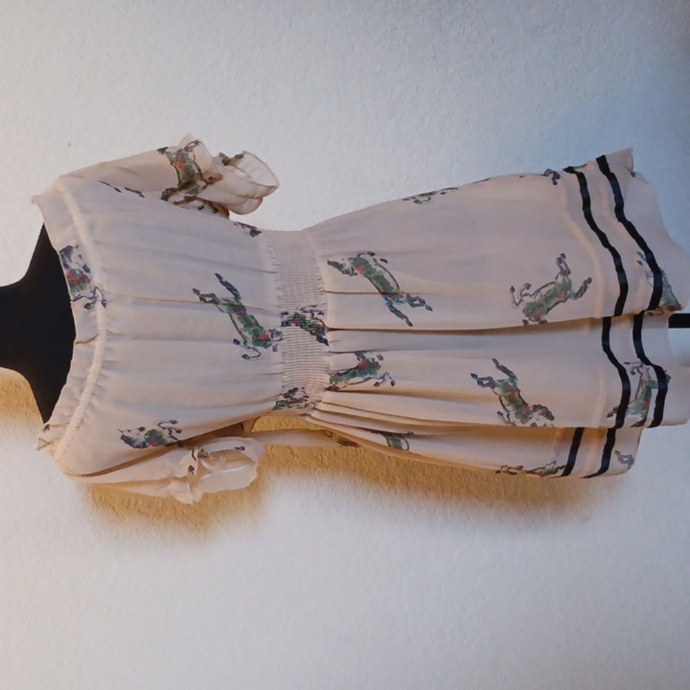 Modcloth Isy & Peeps carousel dress size 14 - Picture 5 of 9